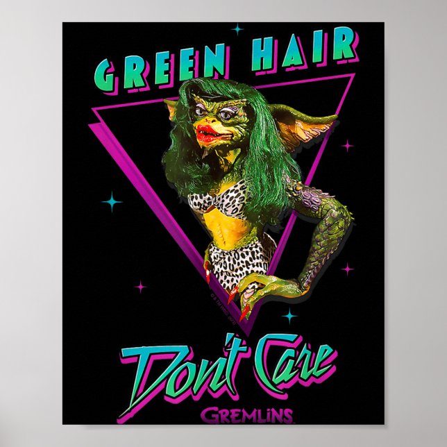 Gremlins - Green Hair Don't Care  Poster (Framsidan)