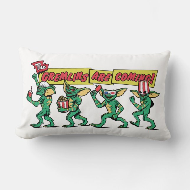 Gremlins™ kommer! lumbarkudde (Framsida)