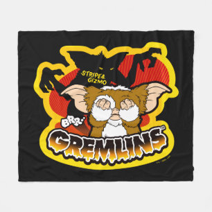 Gremlins Rand Skrämmande Gizmo Fleecefilt