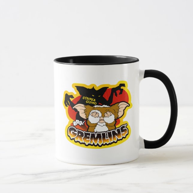 Gremlins | Rand Skrämmande Gizmo Mugg (Höger)