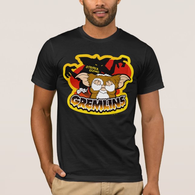 Gremlins | Rand Skrämmande Gizmo T Shirt (Framsida)