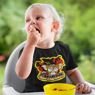 Gremlins Rand Skrämmande Gizmo T Shirt