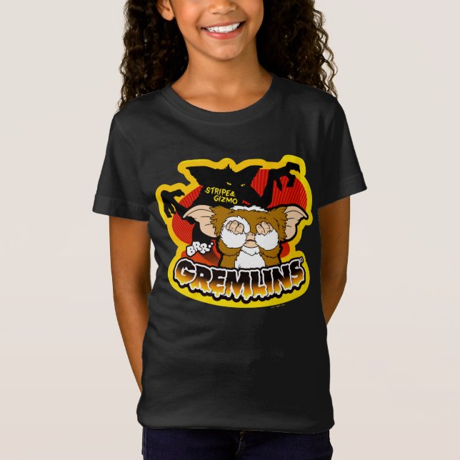 Gremlins | Rand Skrämmande Gizmo T Shirt (Framsida)