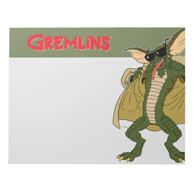 Gremlins | Rand Trench Jackar Flash Anteckningsblock (Framsida)