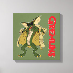 Gremlins Rand Trench Jackar Flash Canvastryck
