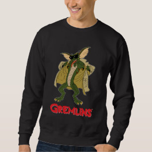 Gremlins Rand Trench Jackar Flash Lång Ärmad Tröja