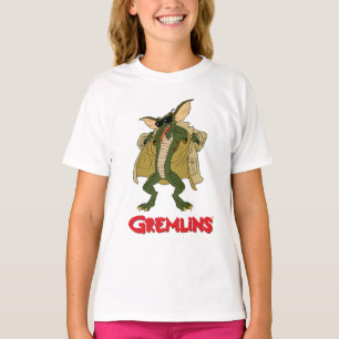 Gremlins   Rand Trench Jackar Flash T Shirt