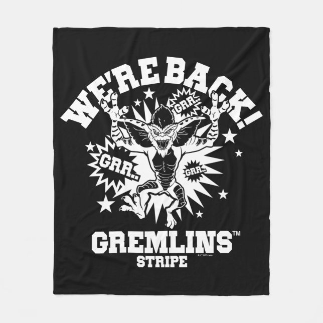 Gremlins | Rand Vi är tillbaka Fleecefilt (Framsidan)