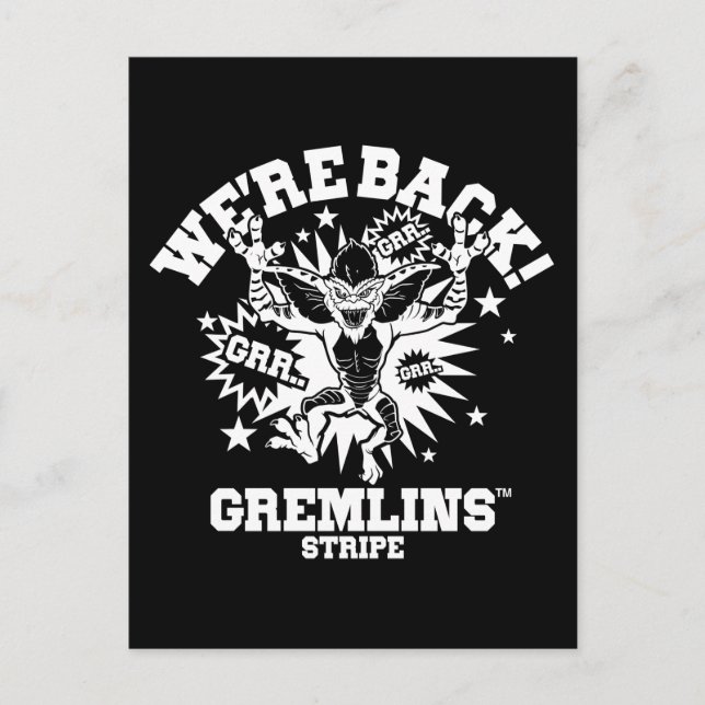 Gremlins | Rand Vi är tillbaka Vykort (Framsida)