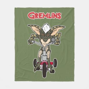 Gremlins Trehjuling för riding Rand Fleecefilt