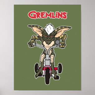 Gremlins   Trehjuling för riding Rand Poster