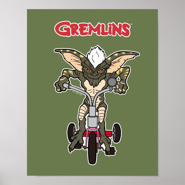 Gremlins | Trehjuling för riding Rand Poster (Framsidan)