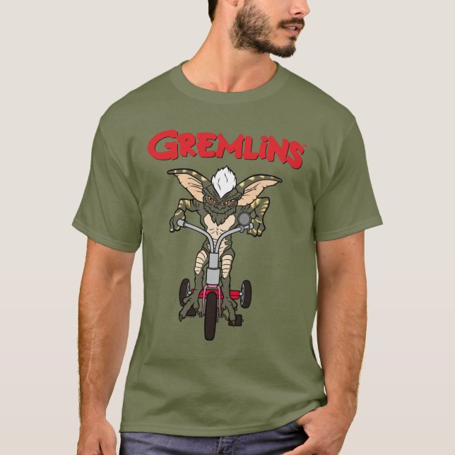 Gremlins | Trehjuling för riding Rand T Shirt (Framsida)
