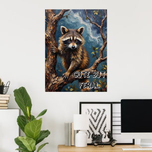 Gren Buddy: Raccoons Perch Poster