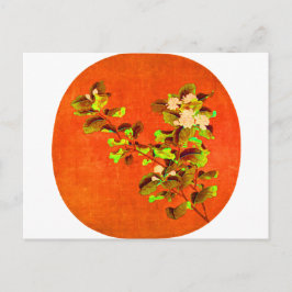 Gren i Blommar White Jasmine 12:e Century Vykort