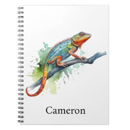 Gren i Färg: Chameleon Art, anpassningsbar Anteckningsbok