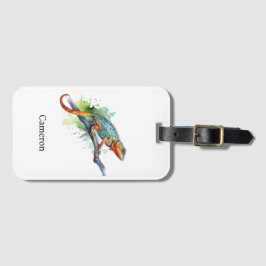 Gren i Färg: Chameleon Art, anpassningsbar Bagagebricka