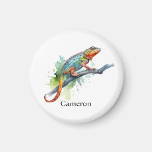 Gren i Färg: Chameleon Art, anpassningsbar Magnet