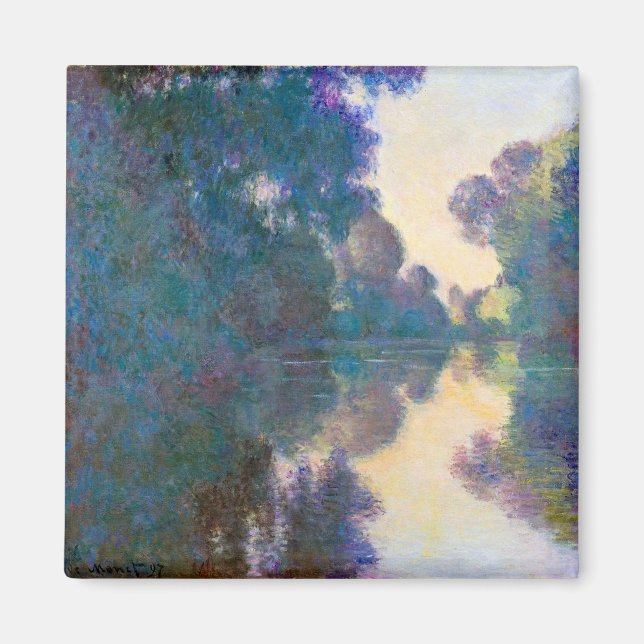 Gren i Seine nära Giverny, Monet Magnet (Framsidan)