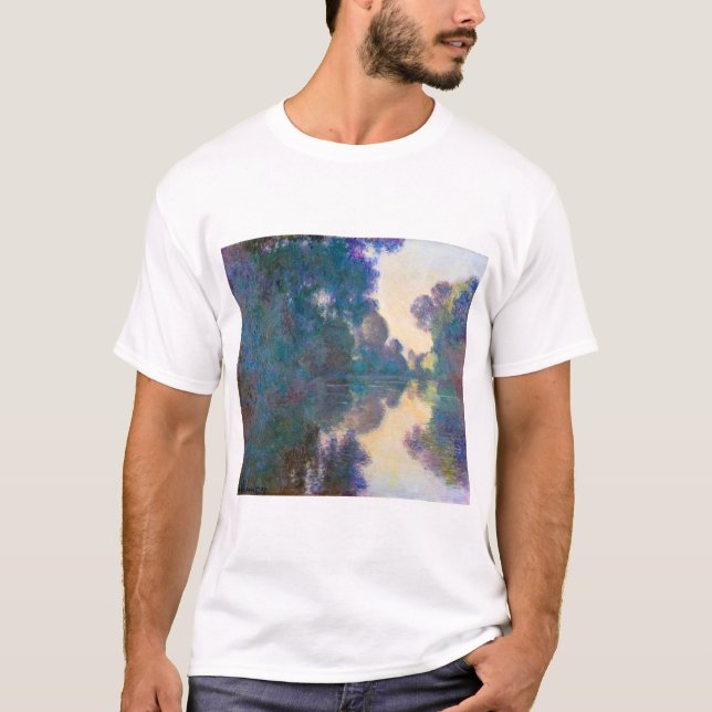 Gren i Seine nära Giverny, Monet T Shirt (Framsida)