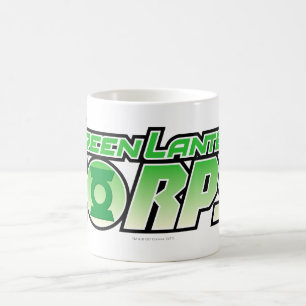 Gren Lantern Corps Logotyp 2 Kaffemugg