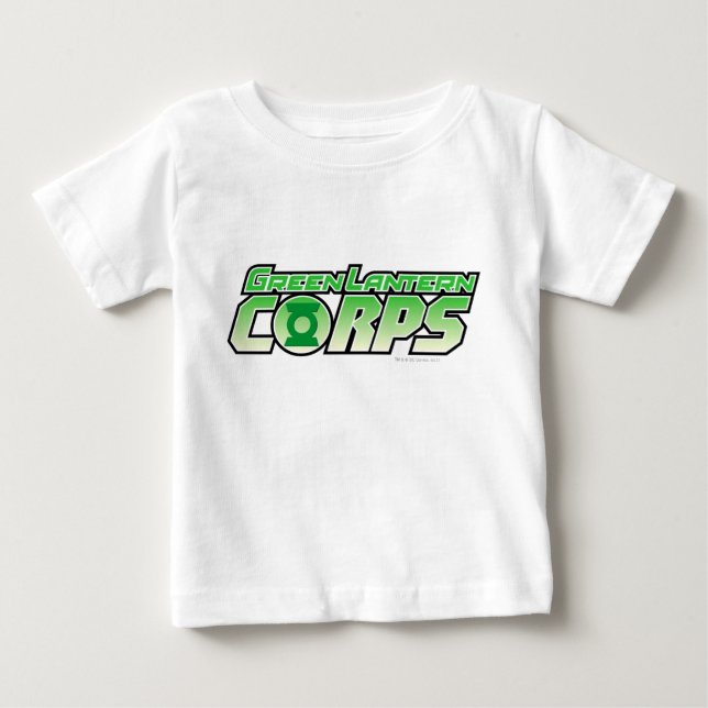 Gren Lantern Corps Logotyp 2 Tee (Framsida)