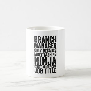 Gren Manager endast eftersom multitasking Ninja är Kaffemugg