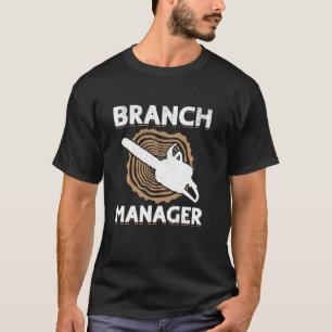 Gren Manager - Wood Work Träd Arborist Lumberjac T Shirt
