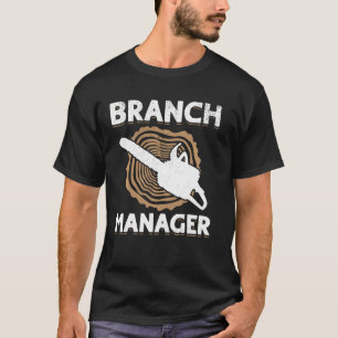 Gren Manager - Wood Work Träd Arborist Lumberjac T Shirt