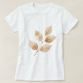 Gren med blad t shirt