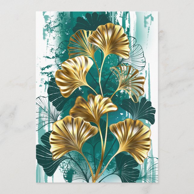 Gren med Golden Löv Ginko Biloba Program (Framsida)