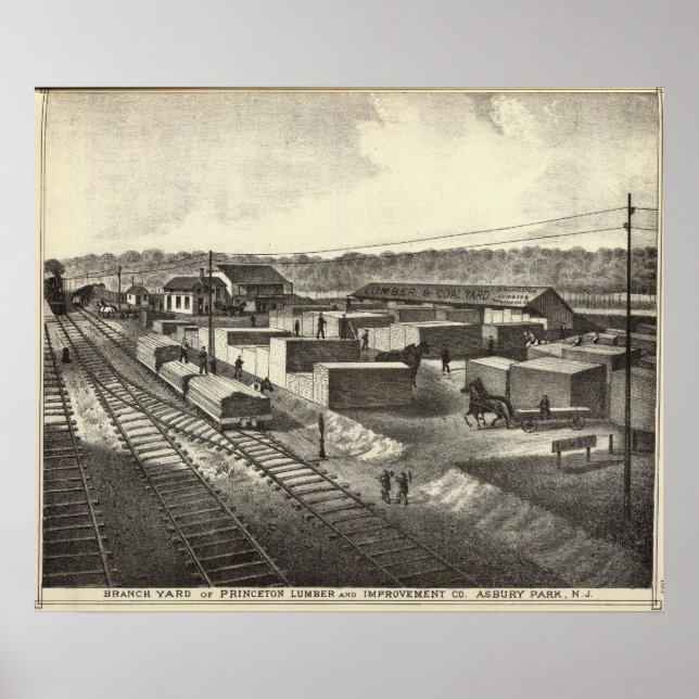 Gren, Princeton Lumber & Improvement Co Poster (Framsidan)