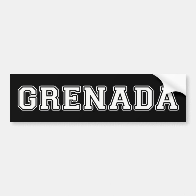 Grenada Bildekal (Framsidan)