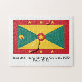 GRENADA | Blad nation | GRENADIAN FLAGGA Pussel