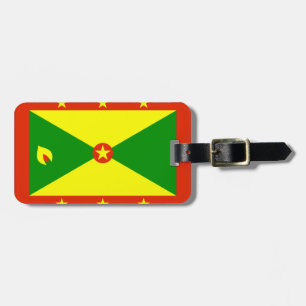 Grenada flagga bagagebricka
