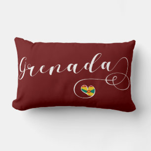 Grenada Flagga, Grenadian Heart Lumbarkudde