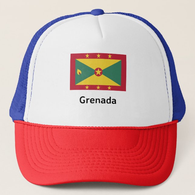 Grenada Flagga Keps (Framsida)
