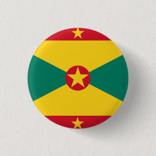Grenada Flagga Knapp