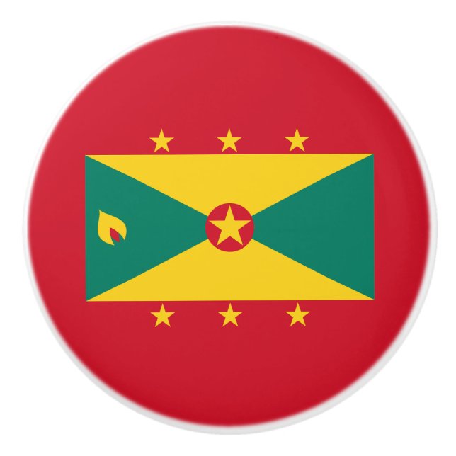 Grenada Flagga Knopp (Framsidan)
