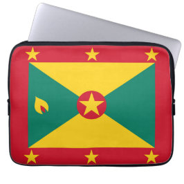 Grenada flagga laptop fodral