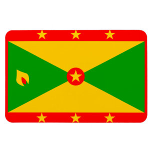 Grenada Flagga Magnet