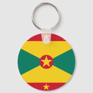 Grenada Flagga Nyckelring