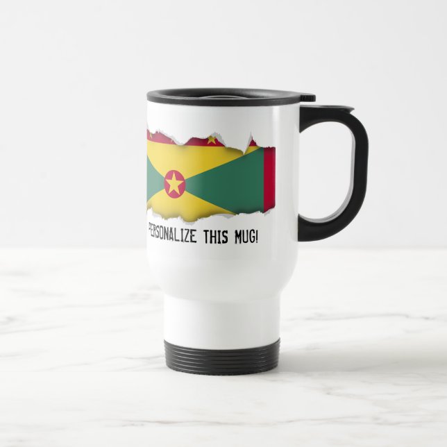Grenada Flagga Resemugg (Höger)