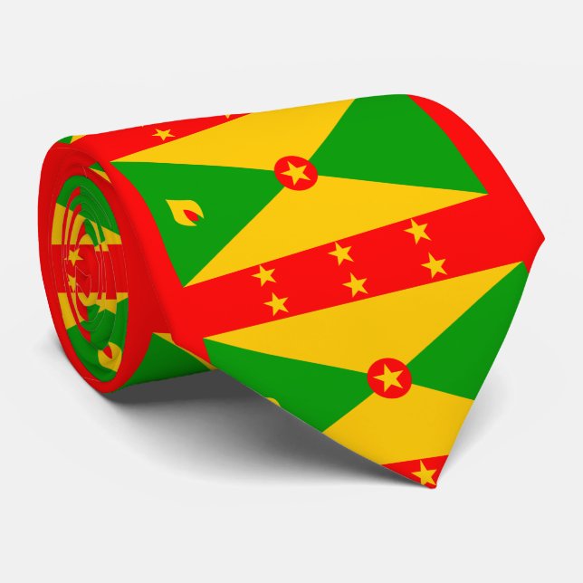 Grenada flagga slips (Rullad)