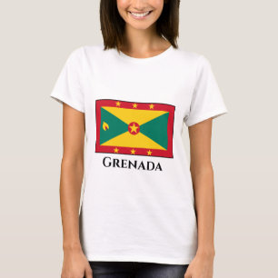 Grenada Flagga T Shirt