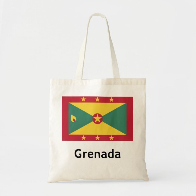 Grenada Flagga Tygkasse (Framsidan)