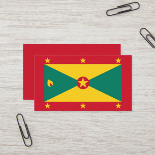 Grenada flagga visitkort