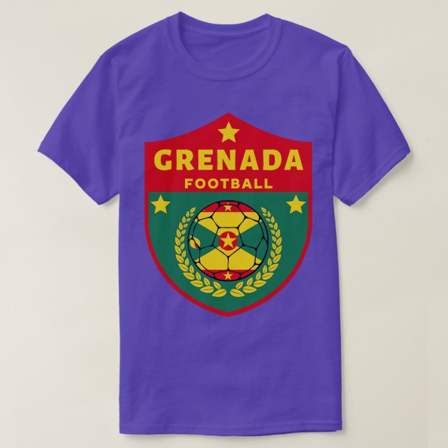 Grenada Football T Shirt (Design framsida)