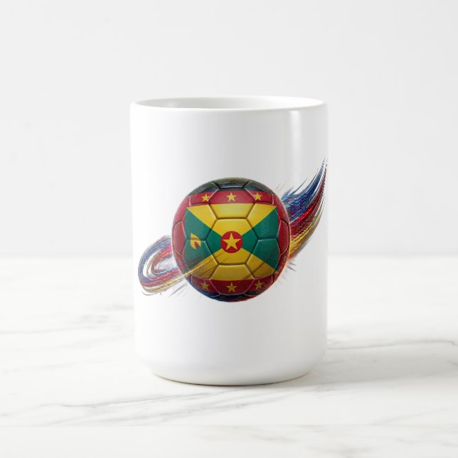 Grenada Fotboll | Färdig för arenan | Supporterutr Kaffemugg (Center)