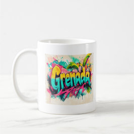 Grenada Graffiti Vibes: Island Street Art Ed Kaffemugg